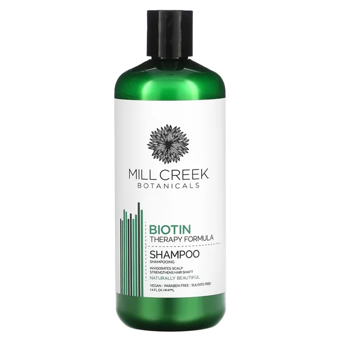 Mill Creek, Biotin Shampoo, 16 Oz