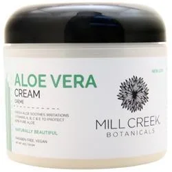 Mill Creek Botanicals 80% Aloe Vera Cream 4 oz