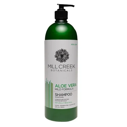 Mill Creek Botanicals, Aloe Vera Shampoo, 32 Oz
