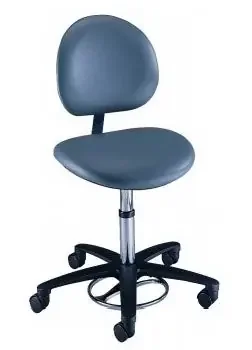 Millennium Series – Surgeon Stool Contoured Backrest Pneumatic Height Adjustment 5 Casters Cocoa – 21340B-PR51