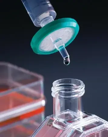 Millex-GP – Syringe Filter Sterile with PES Membrane, 0.22µm Pore Size, 33 mm Diameter, 145 psi Pressure Rating – SLGPM33RS