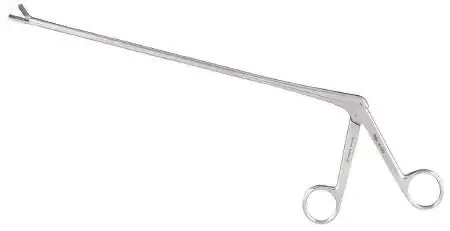 Miltex – Biopsy Forceps Kevorkian-Younge 9 Inch Length OR Grade German Stainless Steel NonSterile NonLocking Pistol Grip Handle with Spring Straight 3.5 X 8 mm Rectangular Bite withTeeth on Lower Jaw – 30-1490