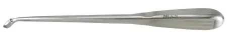 Miltex – Bone Curette Hibbs-Spratt 9 Inch Length Hollow Handle with Grooves Size 00 Tip Reverse Angled Oval Cup Tip – 26-1701