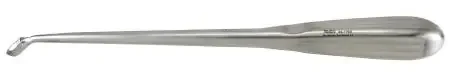 Miltex – Bone Curette Hibbs-Spratt 9 Inch Length Hollow Handle with Grooves Size 000 Tip Reverse Angled Oval Cup Tip – 26-1700