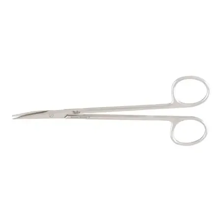 Miltex – Dissecting Scissors Reynolds 6 Inch Length OR Grade German Stainless Steel NonSterile Finger Ring Handle Curved Blades – 5-174