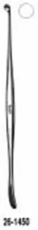 Miltex – Dissector Penfield 1 7-1/4 Inch L, 6 mm Blade Style No 1, Double End, Blunt, Sharp – 26-1450