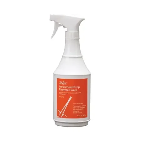 Miltex – Enzymatic Instrument Detergent Foam RTU 24 oz. Spray Bottle – 3-760