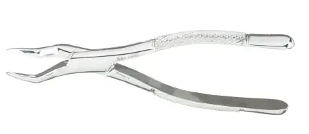 Miltex – Extracting Forceps OR Grade German Stainless Steel NonSterile NonLocking Plier Handle Curved Smooth Beaks – DEF65