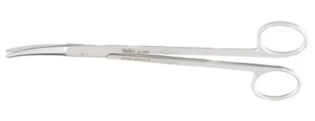 Miltex – Facelift Scissors Gorney 7-3/4 Inch Length OR Grade German Stainless Steel NonSterile Finger Ring Handle Slightly Curved Blade Blunt Tip / Blunt Tip – 21-608