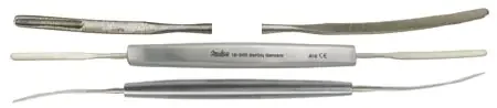 Miltex – Iris Spatula Double-ended Smith-Fisher 5 Inch Steriling Silver – 18-566