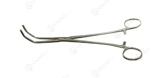Miltex – Kidney Pedicle Clamp Herrick 9-1/2 Inch Length Stainless Steel – 29-304