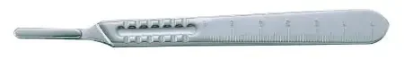 Miltex – Knife Handle Extra Fine Stainless Steel Size 4 – 4-8