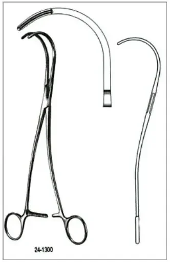 Miltex – Ligature Carrier DeBakey-Semb 11 Inch Length Finger Ring Handle with Ratchet Lock – 24-1300
