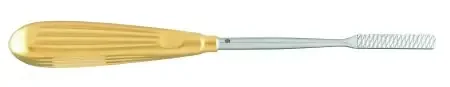 Miltex – Nasal Rasp Parkes 8-1/2 Inch Tungsten Carbide Reusable 7.5 mm Width Reverse Cutting, Coarse Grit – 21-389TC