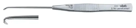 Miltex – Phlebectomy Hook Mueller 5-1/4 Inch Length German STainless Steel NonSterile Reusable – 10333