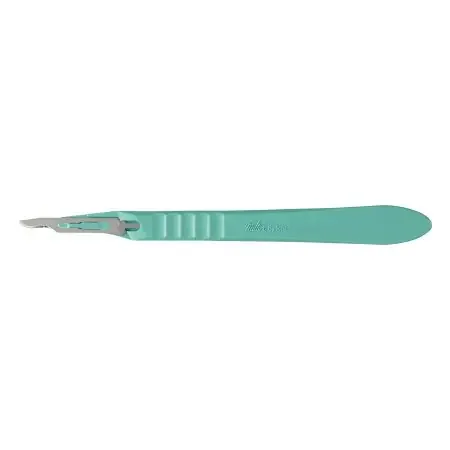 Miltex – Scalpel No. 15 Stainless Steel / Plastic Classic Grip Handle Sterile Disposable – 4-415