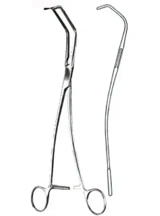 Miltex – Tangential Occlusion Clamp DeBakey 10-1/2 Inch Length Stainless Steel – 24-2030