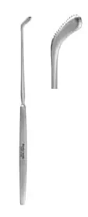 Miltex – Tonsil Knife and Dissector Fisher 8-1/2 Inch SemiSharp Tip, Teeth – 22-808