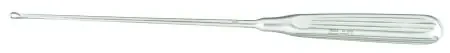 Miltex – Uterine Curette Sims 11 Inch Length Hollow Handle with Grooves Size 2 Tip Sharp Loop Tip – 30-1205-2