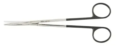 Miltex SuperCut – Dissecting Scissors Metzenbaum 7 Inch Length OR Grade German Stainless Steel NonSterile Finger Ring Handle Curved Blade Blunt Tip / Blunt Tip – 5-SC-182