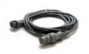 Mindray USA – Interface Cable 4mm dia. X 12.8 Foot, Gray, TPU Jacket, Transducer, BD Proximal Connector, Round, Female 6-Pin Connector, Keyed Distal Connector For Trio, Passport 2, Spectrum, Spectrum OR Patient Monitor – 0012-00-1245