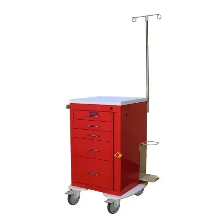 Mini-Line – Emergency Cart Black – 3245B-EMG