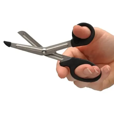MiniMedicut – Utility Shears Nurse 5-1/2 Inch Length Stainless Steel / Polypropylene NonSterile Finger Ring Handle Angled Blunt Tip / Blunt Tip – 321TL