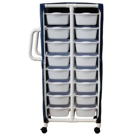MJM International – Specialty Cart 5.5 X 12.25 X 16 Inch Bin Size, 16.75 X 36 X 66.87 Inch – 360-16T