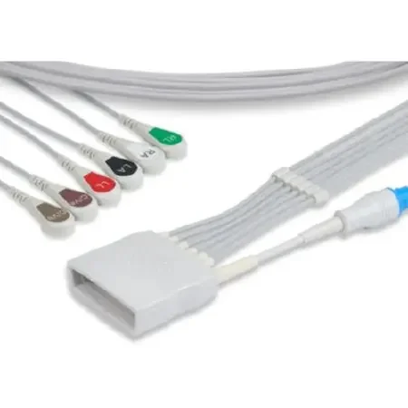 mnidray – ECG Leadwire Set 6 Lead 36 Inch For use with ECG System – 009-004799-00