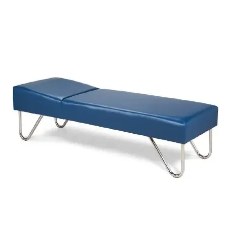 Model 3600 – Chrome-Leg Couch Recovery Couch Fixed Height – 3600-27-3BK
