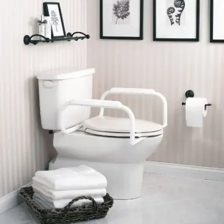 Moen – Toilet Safety Rail Standard White Aluminum – 081106616