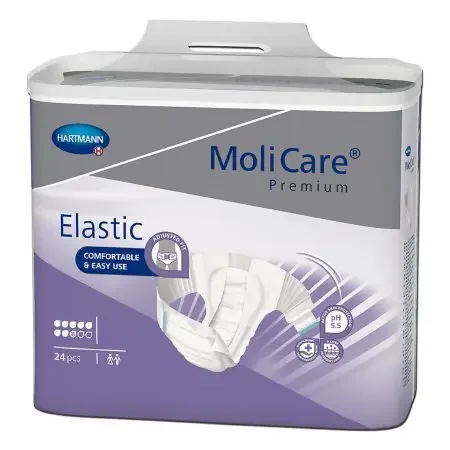 MoliCare Premium Elastic 8D – Unisex Adult Incontinence Brief X-Large Disposable Heavy Absorbency – 165474