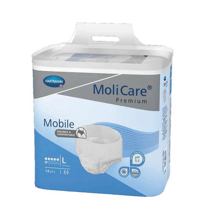 Molicare Premium Mobile 6d Disposable Protective Underwear Xl 14/Bag 1 PK