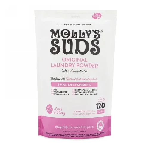 Molly’s Suds, Laundry Powder Lotus & Peony, 120 Loads