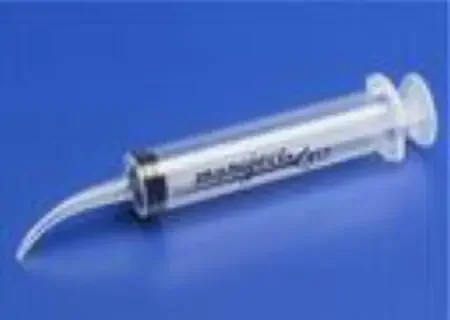 Monoject – Irrigation Syringe 12 mL Bulk Pack Curved Tip Without Safety – 8881412012