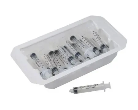 Monoject – Pharmacy Tray 20 mL Convenience Tray Luer Lock Tip Without Safety – 8881520251