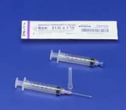 Monoject – Syringe with Hypodermic Needle 6 mL 21 Gauge 1-1/2 Inch Regular Wall NonSafety – 1181621112