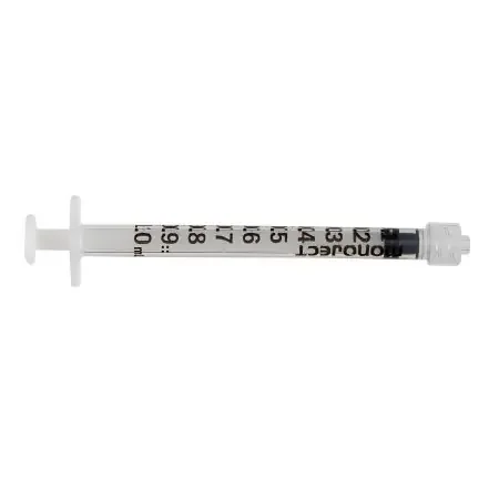 Monoject – Tuberculin Syringe 1 mL Blister Pack Luer Lock Tip Without Safety – 1180100777