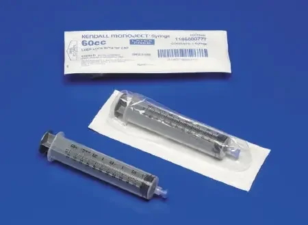 Monoject SoftPack – General Purpose Syringe 60 mL Blister Pack Luer Lock Tip Without Safety – 1186000777