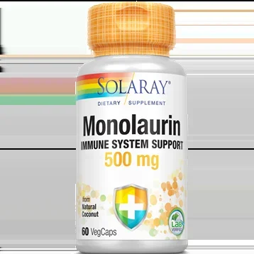 Monolaurin, Immune System Support by Solaray 60 capsules