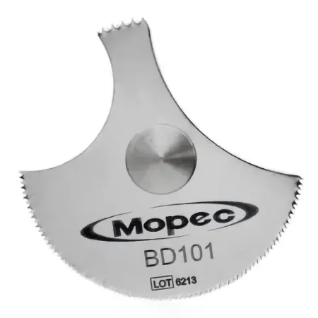 Mopec – Autopsy Saw Blade Large Section Blade 2-1/2 Inch Diameter Stainless Steel NonSterile Reusable – BD101