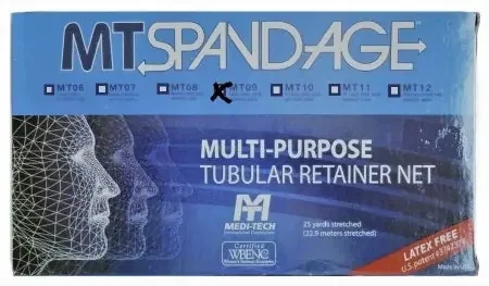 MT Spandage – Elastic Net Retainer Dressing Tubular Elastic 10 Yard Size 9 White Large Chest / Back / Perineum / Axilla NonSterile – MT109