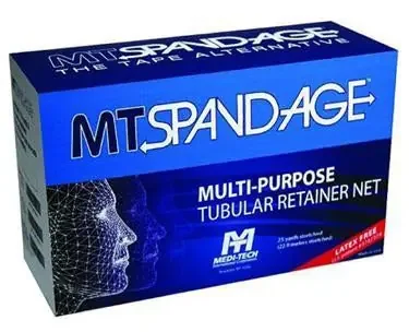 MT Spandage – Elastic Net Retainer Dressing Tubular Elastic 30 Yard Size 2 White Small Hand / Arm / Leg / Foot NonSterile – MT02