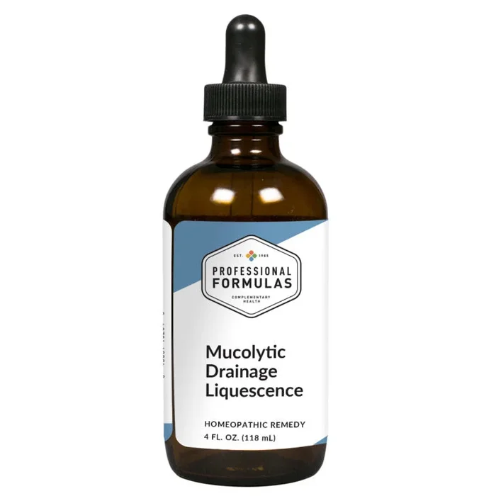 Mucolytic Drainage Liquescence – 4 FL. OZ. (118 mL)