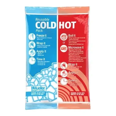 Mueller – Hot / Cold Therapy Wrap General Purpose One Size Fits Most Natural Rubber / Nylon / Polyester Reusable – 330112
