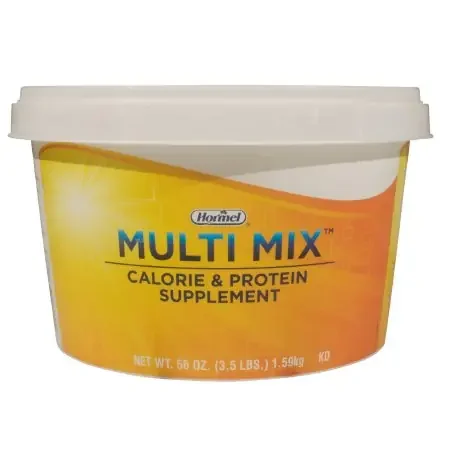 Multi Mix Calorie & Protein – Oral Protein Supplement Unflavored 3.5 lbs. Tub Powder – 19823