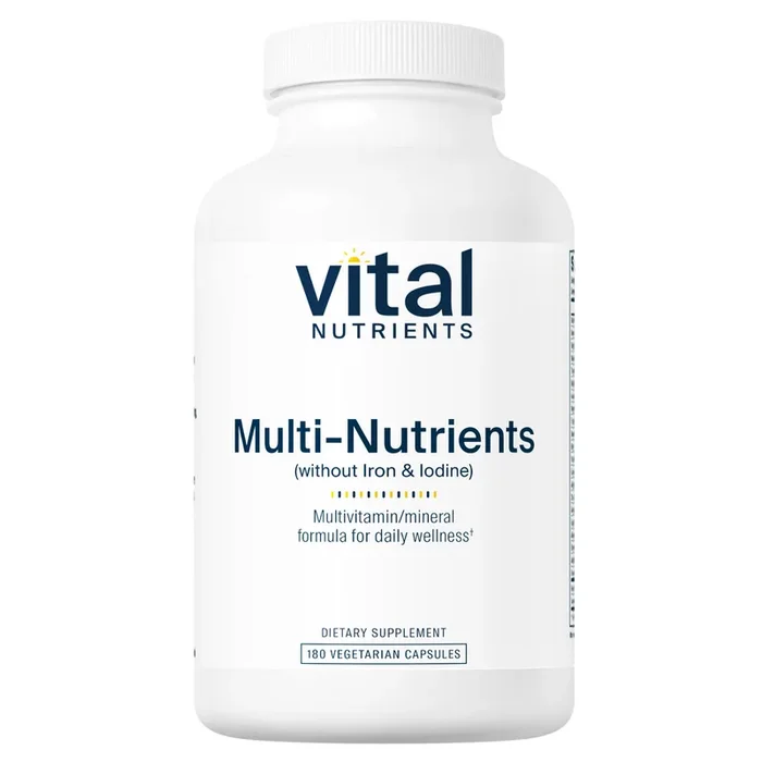 Multi-Nutrients (No Iron or Iodine) (Vital Nutrients)