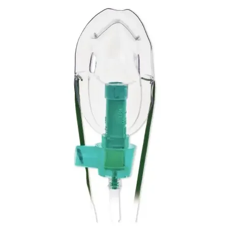 MULTI-VENT – Air Entrainment Mask Elongated Style Adult One Size Fits Most Adjustable Head Strap / Nose Clip – HUD1088
