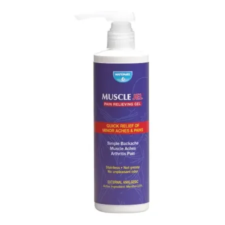 Muscle Jel – Topical Pain Relief 3.5% Strength Menthol Topical Gel 16 oz. – MJ16-6.00.000