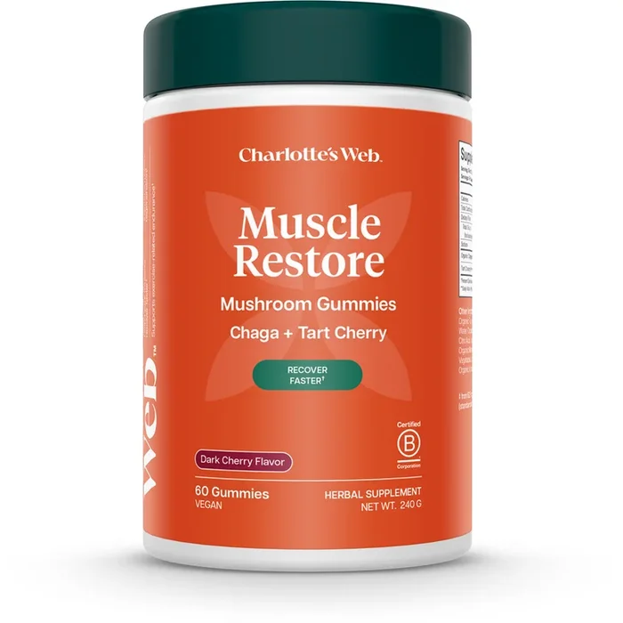 Muscle Restore 60 gummies by Charlotte’s Web